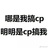 不磕CP磕什么