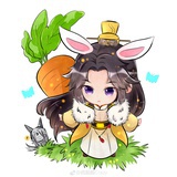 吃冰棒的兔子