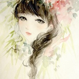 那一抹薇绿