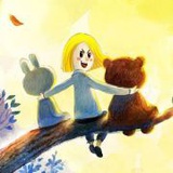 長頸鹿在仰視我