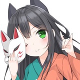 戴面具的少女