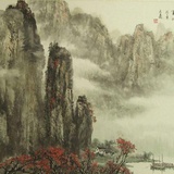 数峰无语