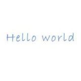 hello world