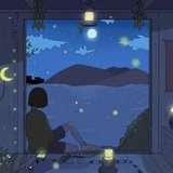夜奔月