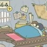 (睡着了