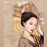 心如止水染月