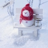 愿做发光的雪人