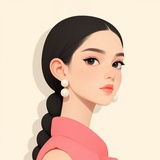 看星星的白女士