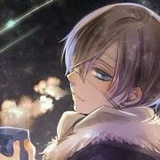 深蓝影花