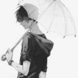不语。