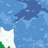the waves