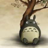 蓝毛衣