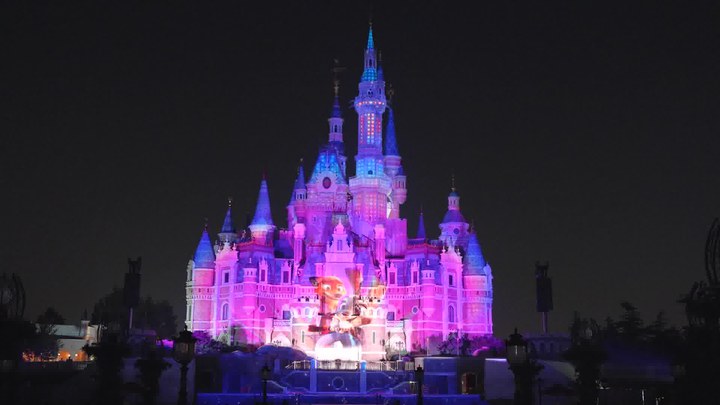 其它花絮：疯狂动物城主题城堡投影秀