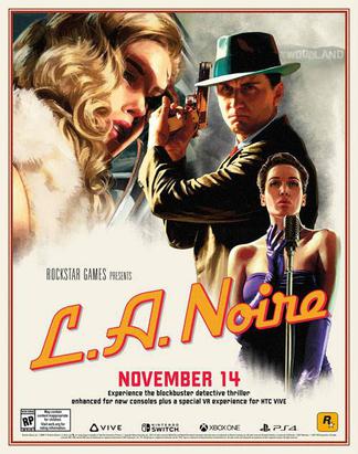 黑色洛城 复刻版 L.A. Noire Remastered