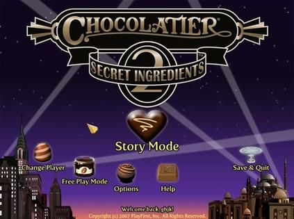巧克力大亨2：神秘配方 Chocolatier 2: Secret Ingredients