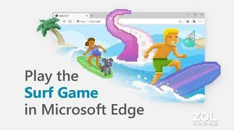 滑雪斜坡 Microsoft Edge Surf